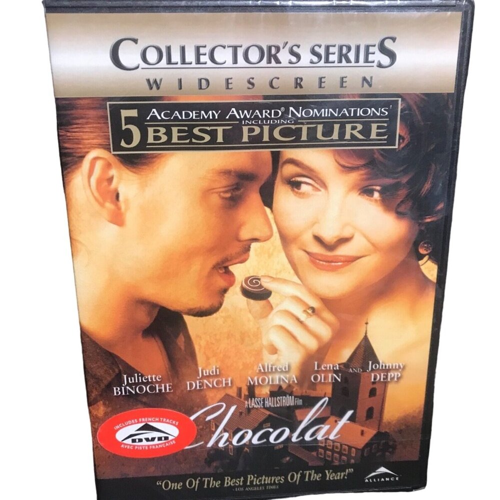 BRAND NEW SEALED CHOCOLAT DVD COLLECTOR'S SERIES WIDESCREEN